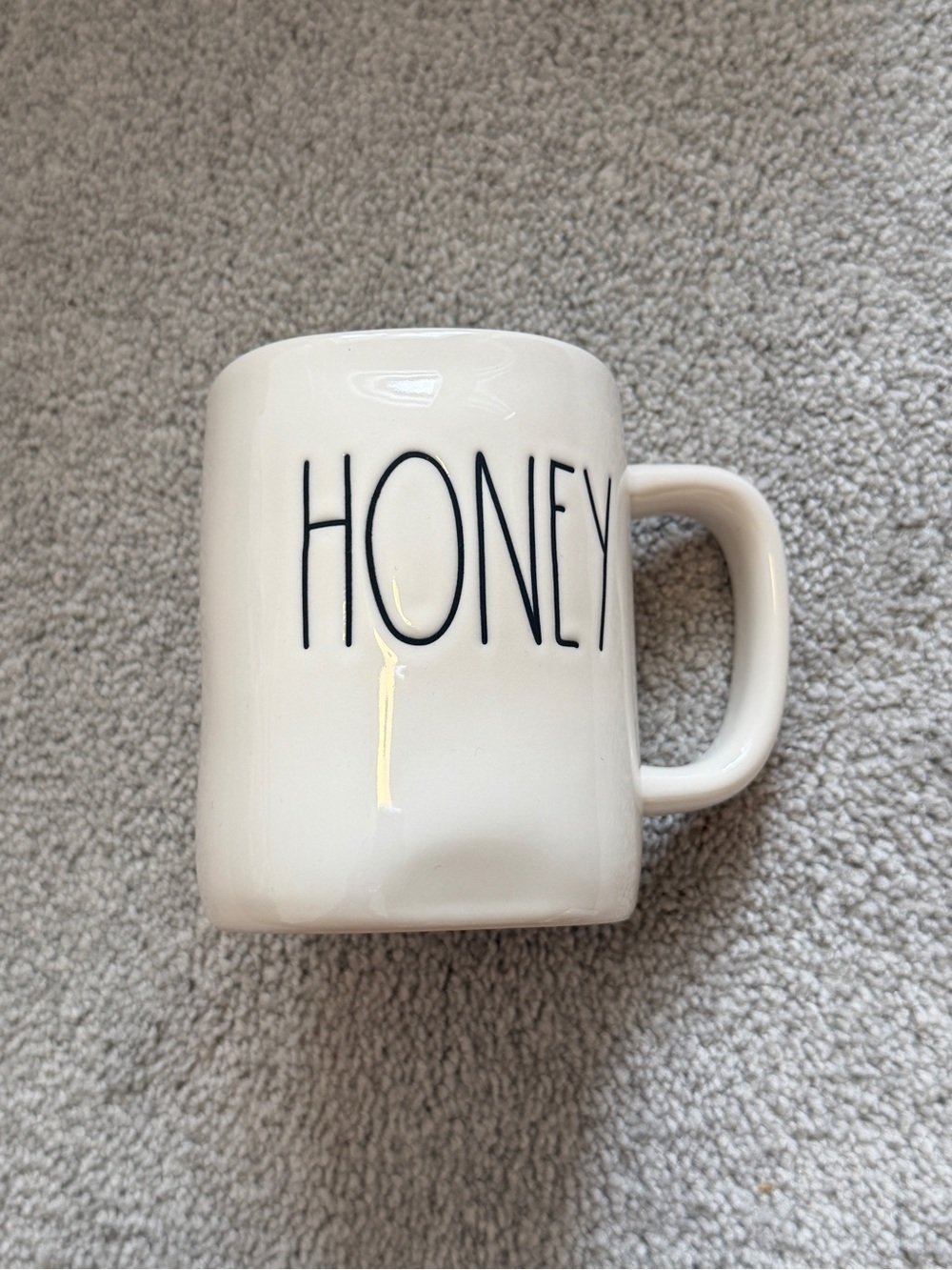 Rae Dunn Honey Ceramic Coffee Mug
